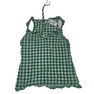 Blusa Talla S cuadros verdes