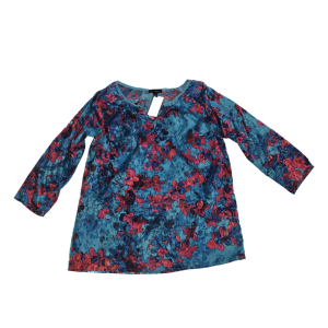 Blusa Talla S Manga Larga flores